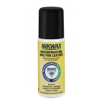 Nikwax WATERPROOFING WAX FOR LEATHER liquid treatment BLACK 125ml 